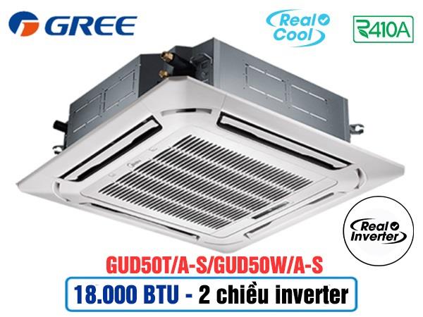 Điều hòa âm trần Gree 2 chiều inverter GUD50T/A-S/GUD50W/A-S 18000BTU