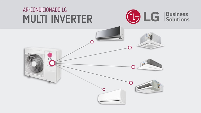 Dàn nóng điều hòa multi LG 1 chiều inverter A4UQ36GFD0 36000BTU